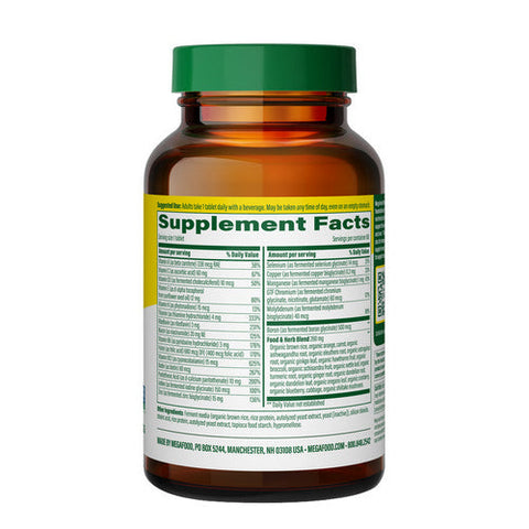 MegaFood, Men's 40+ One Daily Multivitamin, 60 Tabs MegaFood