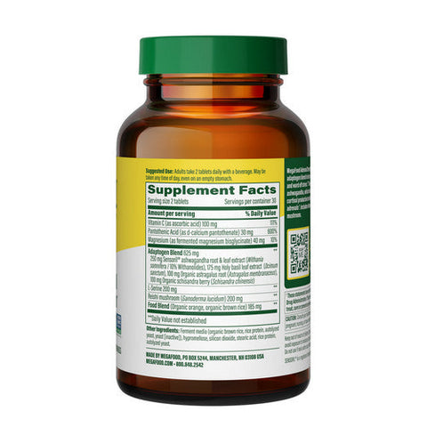 MegaFood, Adrenal Strength, 60 Tabs MegaFood