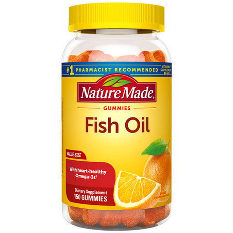Nature Made, Fish Oil Adult, 111 Mg, 150 Gummies Nature Made