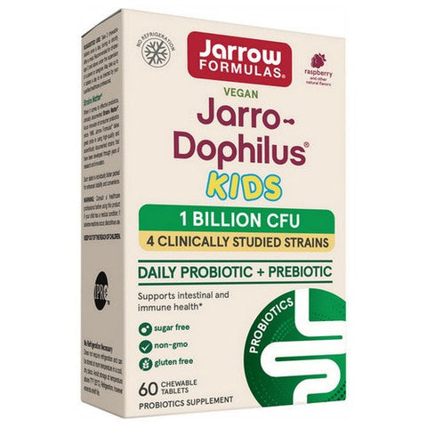 Jarrow Formulas, Jarro-Dophilus Kids, 1 Billion, Natural Raspberry, 60 Tabs Jarrow Formulas
