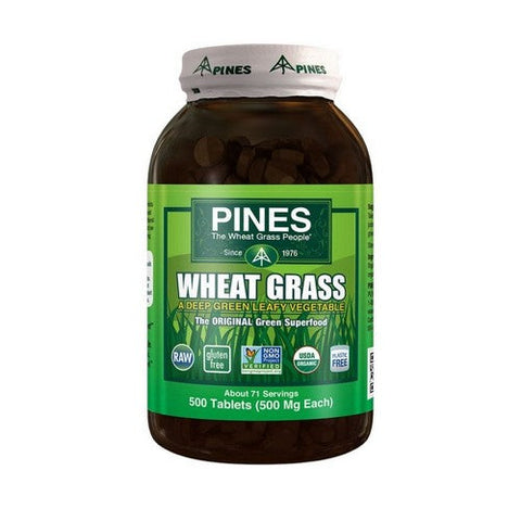 Pines Wheat Grass, Pines Wheat Grass, 500 MG, 500 Tabs Pines Wheat Grass