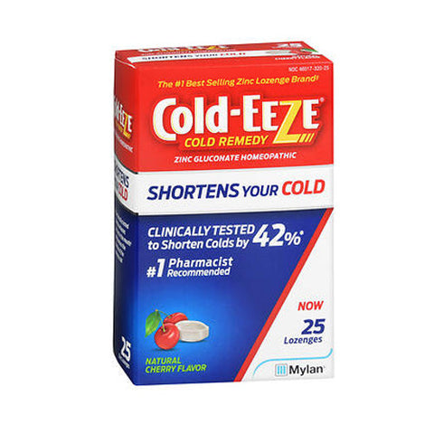 Cold-Eeze, Cold Remedy Lozenges Cherry, 25 Count Cold-Eeze
