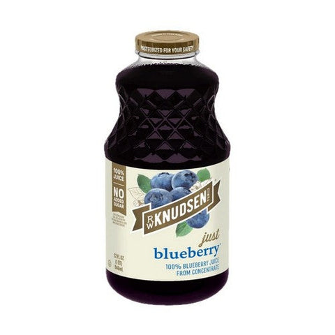 Juice Just Blubry Case of 6 X 32 Oz by Knudsen