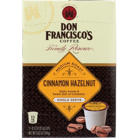 Coffee Cinn Hzlnt Ss 12 Count(Case Of 6) by Don Francisco