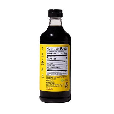 Bragg, Liquid Aminos Soy Protein Seasoning, 16 Oz(Case Of 12) Bragg