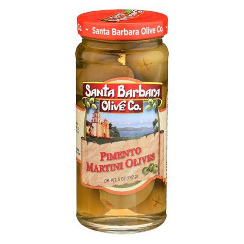 Santa Barbara, Olive Stfd Martini Piment, 5 Oz(Case Of 6) Santa Barbara