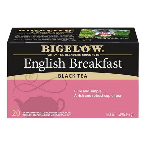 Bigelow, English Breakfast Black Tea, 1.18 Oz(Case Of 6) Bigelow