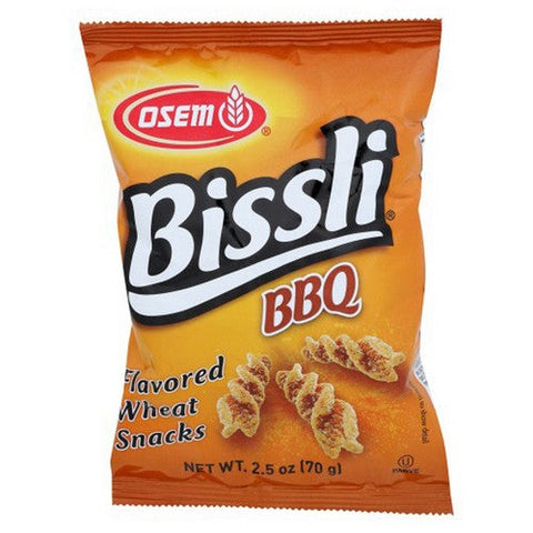 Osem, Bissli BBQ Wheat Flavored Snacks, 2.5 Oz(Case Of 24) Osem