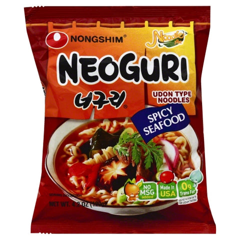 Noodle Inst Neoguri Spicy Seaf Case of 10 X 4.2 Oz by Nongshim