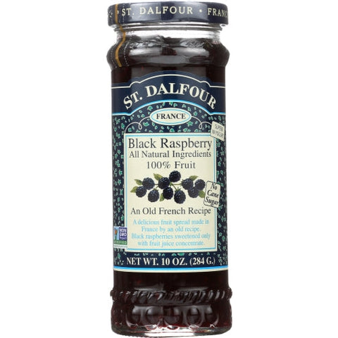 St.Dalfour, Black Raspberry Fruit Spread, 10 Oz(Case Of 6) St.Dalfour