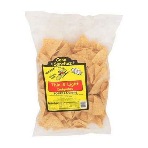 Casa Sanchez, Thin And Light Tortilla Chips, 14 Oz(Case Of 12) Casa Sanchez
