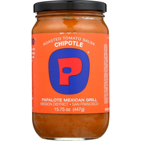 Papalote Salsa, Salsa Rstd Tmto Chptl, 15.75 Oz(Case Of 12) Papalote Salsa