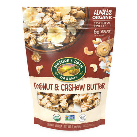 Natures Path, Organic Coconut And Cashew Butter, 11 Oz(Case Of 8) Natures Path