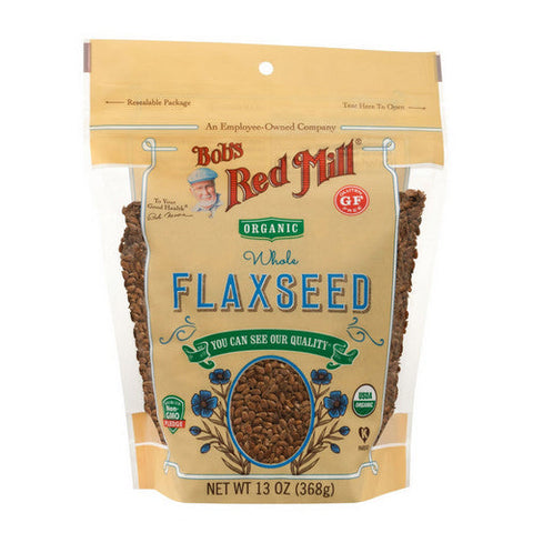 Bobs Red Mill, Organic Flaxseed Brown, 13 Oz(Case Of 4) Bobs Red Mill