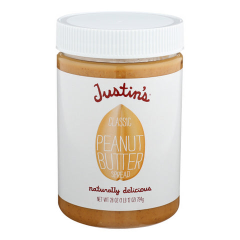 Peanut Butter Classic Case of 6 X 28 Oz by Justin's