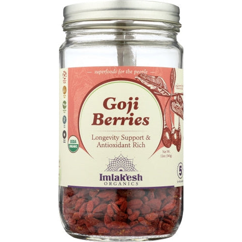 Imlakesh Organics, Berry Goji Org Raw, 12 Oz(Case Of 6) Imlakesh Organics