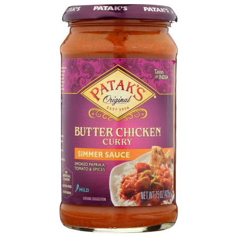 Patak's, Sauce Butter Chckn Mild, 15 Oz(Case Of 6) Patak's
