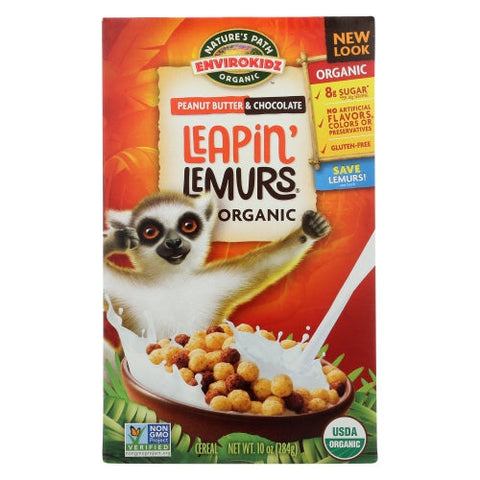 Envirokidz Organic, Cereal Kid Leapin Lemurs, 10 Oz(Case Of 12) Envirokidz Organic