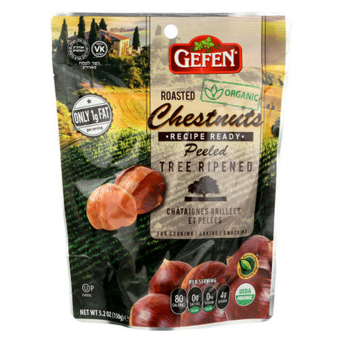 Gefen, Roasted Whole Chestnuts, 5.2 Oz(Case Of 12) Gefen