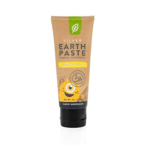 Redmond, Earthpaste Mineral Toothpaste With Silver Lemon Twist, 4 Oz Redmond