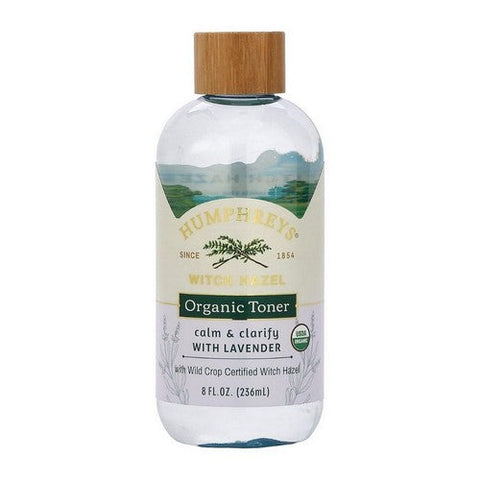 Humphreys Homeopathic Remedies, Organic Calm And Clarify With Lavender Toner, 8 Oz Humphreys Homeopathic Remedies