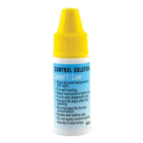 Pharma Supply Inc, Control Solution Blood Glucose Testing, 4 Ml Pharma Supply Inc