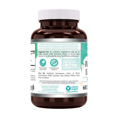 Amazing Nutrition, Amazing Flora Probiotic, 15 Billion & 10 Strains, 15 Billion & 10 Strains Amazing Nutrition
