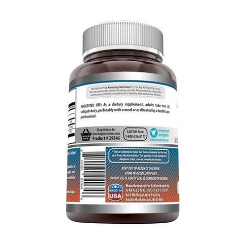 Amazing Nutrition, Amazing Formulas Calcium With Vitamin D3, 1200 mg/1000 mg, 220 Softegls Amazing Nutrition