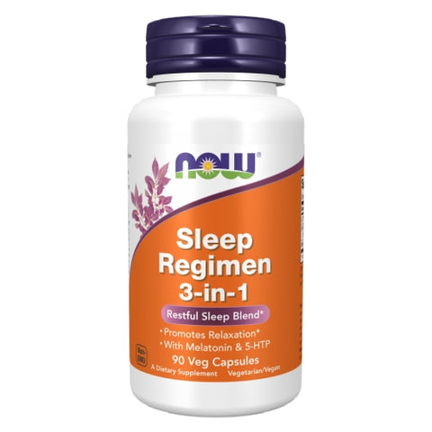 Sleep Regimen 3 In 1 90 Veg Caps by Now Foods