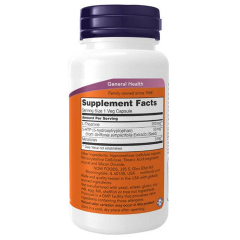 Now Foods, Sleep Regimen 3 In 1, 90 Veg Caps Now Foods