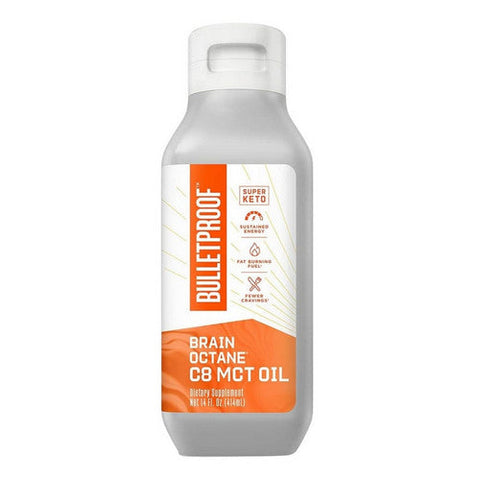 Bulletproof, Brain Octane C8 Mct Oil, 14 Oz