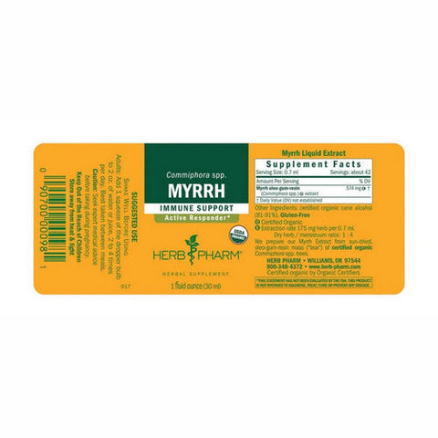 Herb Pharm, Myrrh, 1 oz Herb Pharm