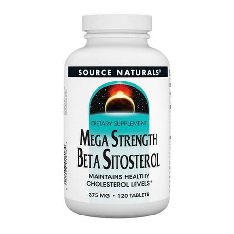 Source Naturals, Mega Strength Beta Sitosterol, 120 Tabs Source Naturals