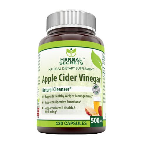 Amazing Nutrition, Herbal Secrets Apple Cider Vinegar, 500 mg, 120 VegCaps Amazing Nutrition