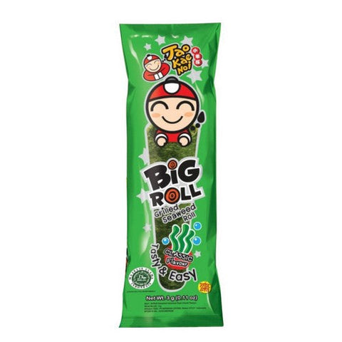 Tao Kae Noi, Crispy Seaweed Classic Roll Big, 0.13 Oz (Case Of 9) Tao Kae Noi