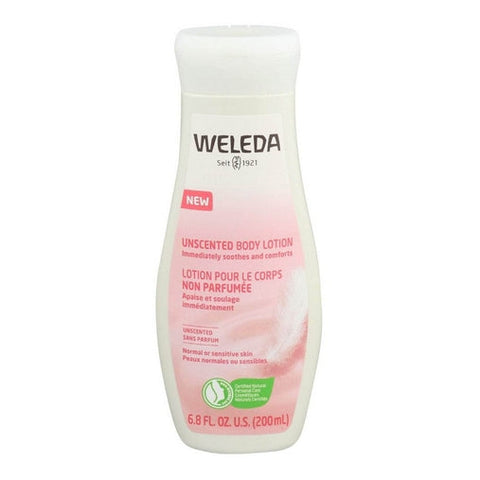Weleda, Body Lotion Unscented, 6.8 Oz Weleda