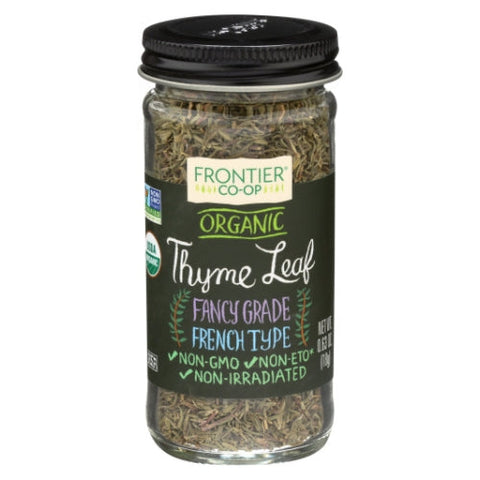 Frontier Herb, Organic Thyme Leaf Whole, .63 Oz Frontier Herb