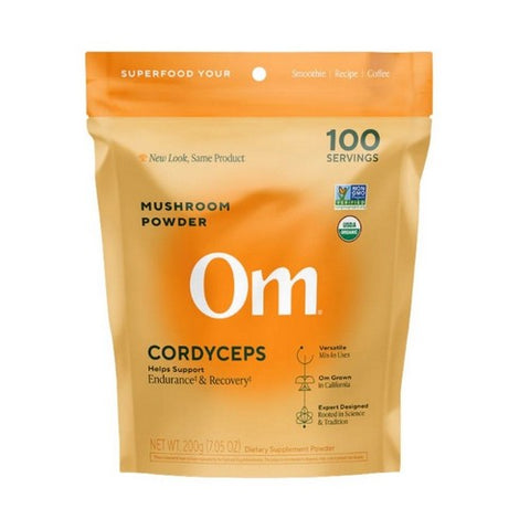Om Mushrooms, Cordyceps Mushroom Superfood Powder, 7.05 Oz Om Mushrooms