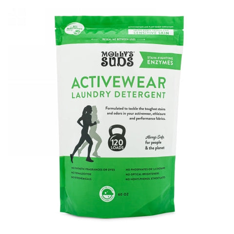 Molly's Suds, Activewear Laundry Detergent, 120 Loads Molly's Suds