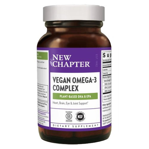 Vegan Omega 3 Complex 30 Softgels by New Chapter