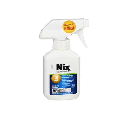 Nix, Permethrin 0.25% Lice Killing Spray, 5 Oz Nix