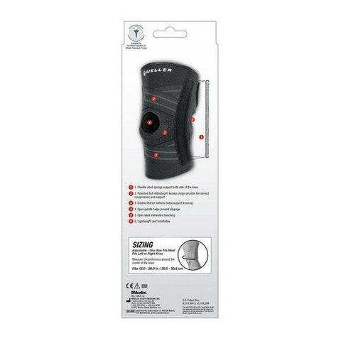 Mueller, Self-Adjusting Knee Stabilizer Black One Size, 1 Count Mueller