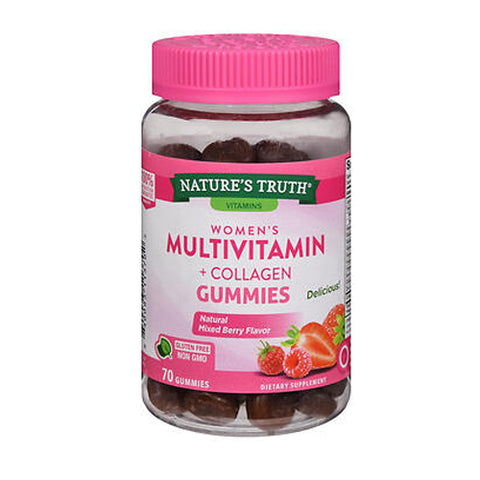 Nature's Truth, Women's Multivitamin + Collagen Gummies, 70 Count Nature's Truth