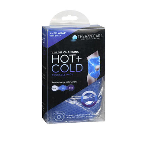Therapearl, Color Changing Hot + Cold Knee Wrap With Strap, 1 count Therapearl