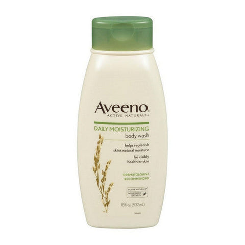Aveeno, Daily Moisturizing Body Wash Lightly Scented, 18 Oz Aveeno