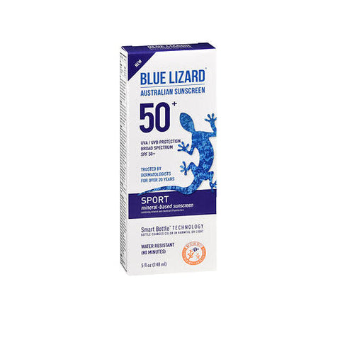 Blue Lizard, Blue Lizard Sunscreen Sport SPF 50, 5 Oz Blue Lizard