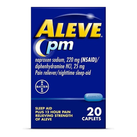 Pm Pain Reliever Nighttime Sleep-Aid  20 Caplets by Aleve