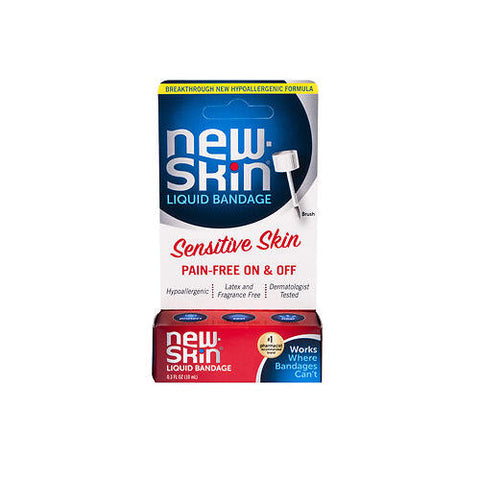 New-Skin, Sensitive Skin Liquid Bandage Skin Protectant, 0.3 Oz New-Skin