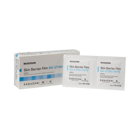McKesson, Skin Barrier Wipe, Box Of 25 McKesson