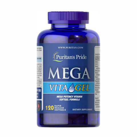 Mega Vita Gel 120 Softgels by Puritan's Pride